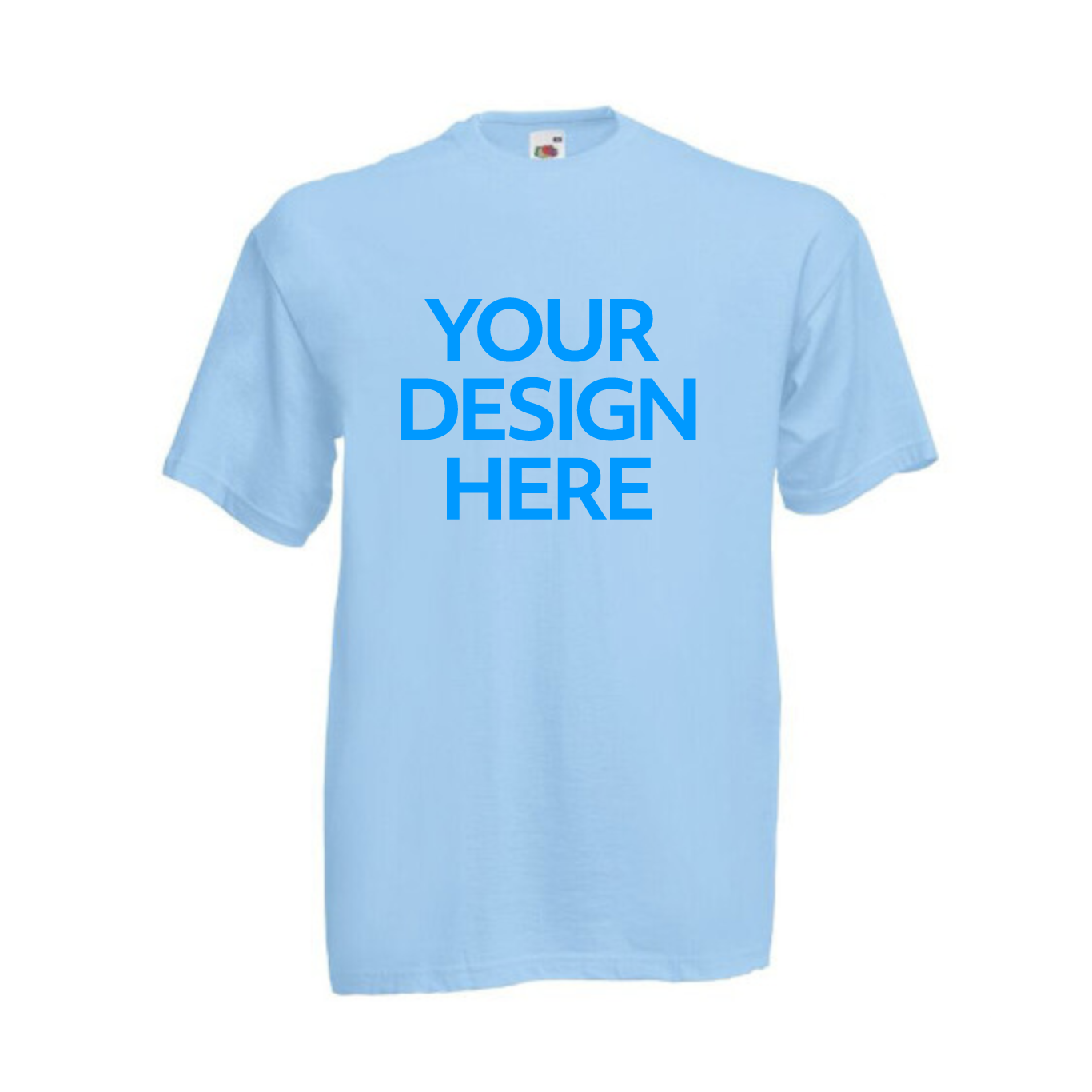 Fruit-Of-The-Loom-Valueweight-T-Shirt-Light-Blue