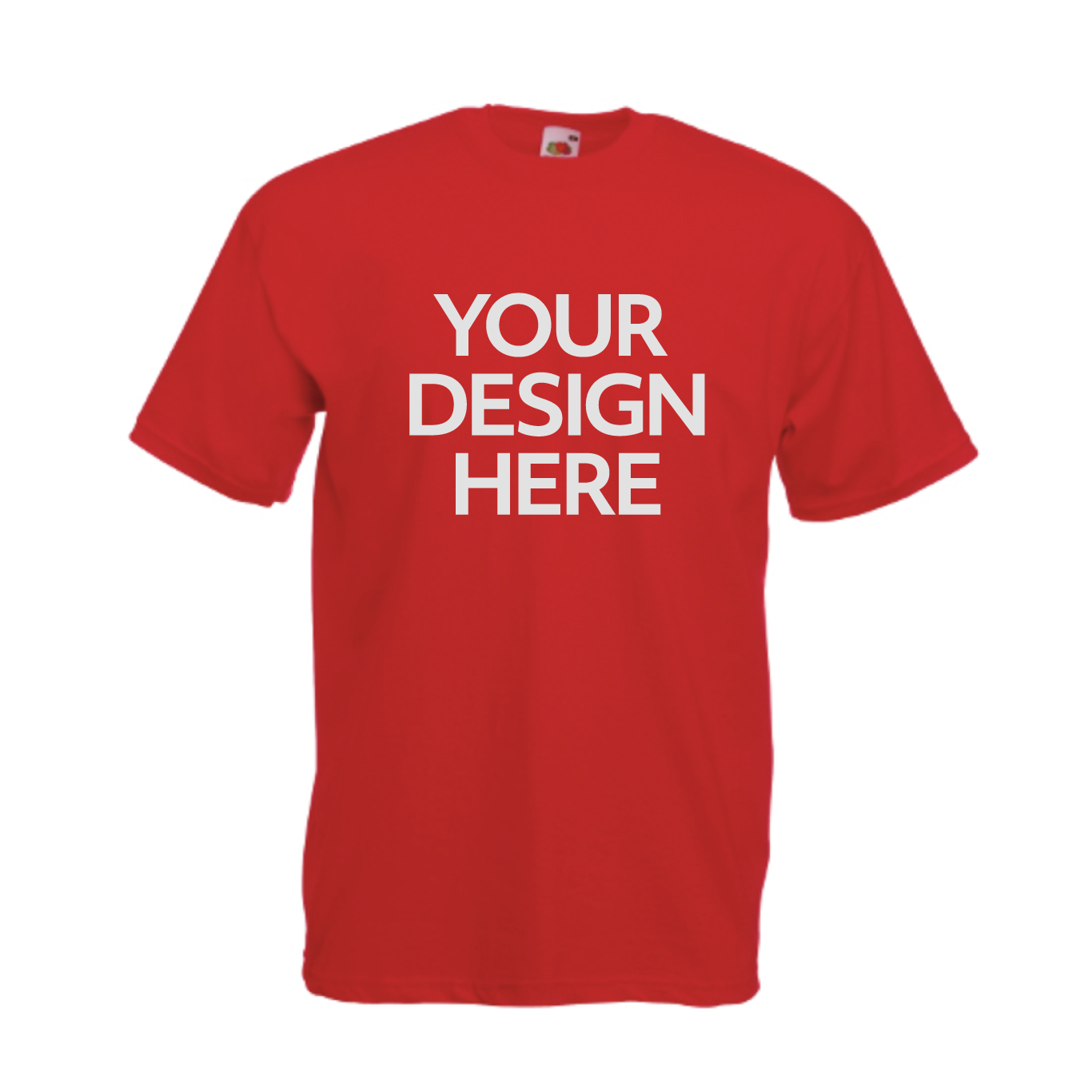 Fruit-Of-The-Loom-Valueweight-T-Shirt-Red