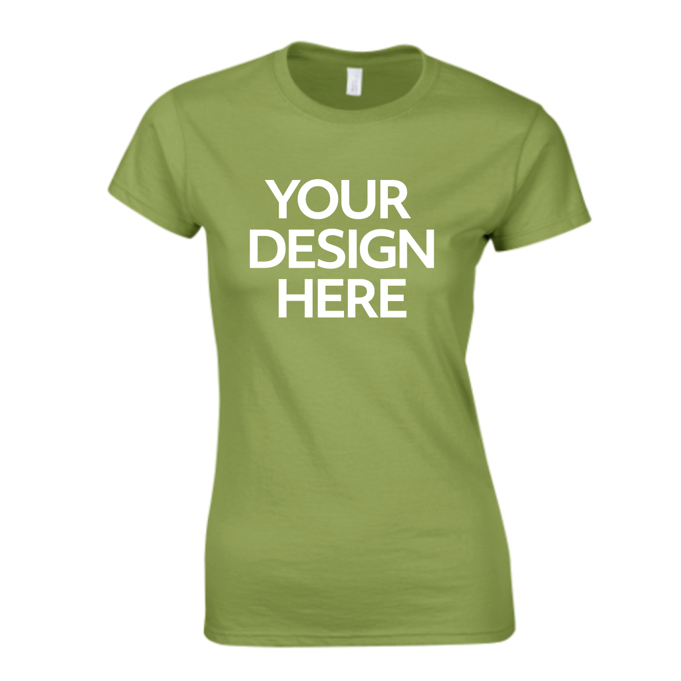 Ladies-Fitted-Ringspun-T-Shirt