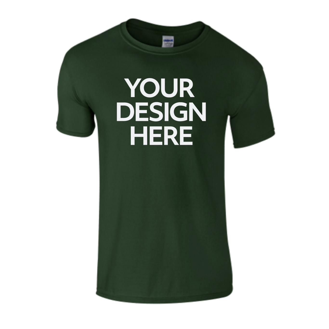 Gildan Men's Ring Spun, SoftStyle T-Shirt - CustomOutfits.ie